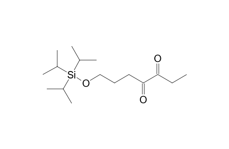 7-tri(propan-2-yl)silyloxyheptane-3,4-dione