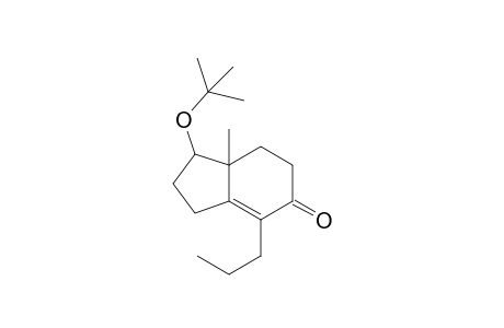 1-(t-Butoxy)-7a-methyl-4-propyl-1,2,3,6,7,7a-hexahydro-5H-inden-5-one`