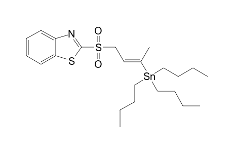 (E)-1-(BENZOTHIAZOL-2-YL)-SULFONYL-3-(TRI-N-BUTYLSTANNYL)-3-METHYLPROP-2-ENE