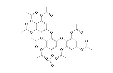 HYDROXYTRIFUHALOL-B-NONAACETATE;3,4,5-TRIACETOXY-1-(2,4,6-TRIACETOXYPHENOXY)-2-(3,4,5-TRIACETOXYPHENOXY)-BENZENE