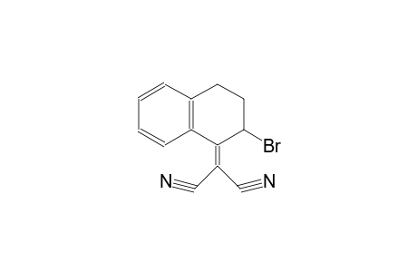 2-(2-bromo-3,4-dihydro-1(2H)-naphthalenylidene)malononitrile