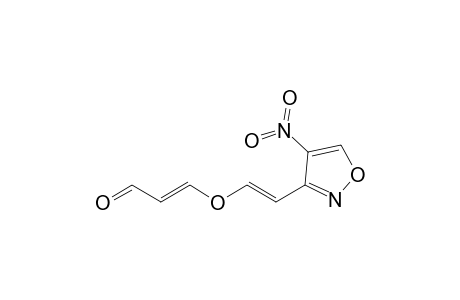 3-{2-[3-Oxo-(E)-propenyloxy](E)-vinyl}-4-nitroisooxazole