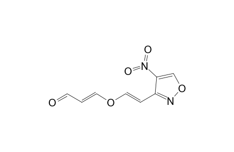 3-{2-[3-Oxo-(E)-propenyloxy](E)-vinyl}-4-nitroisooxazole