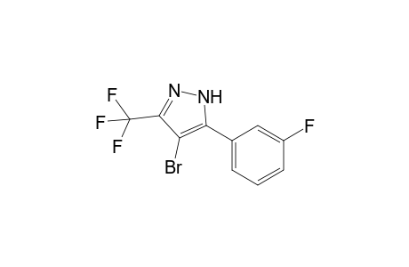 4-Bromo-5-(3-fluorophenyl)-3-(trifluoromethyl)pyrazole