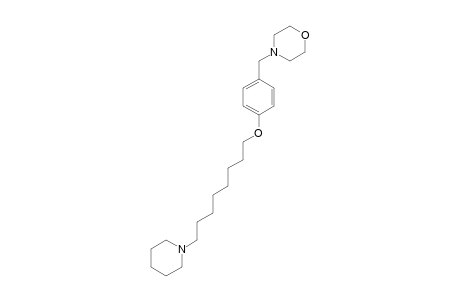 4-[4-[8-(PIPERIDIN-1-YL)-OCTYLOXY]-BENZYL]-MORPHOLINE