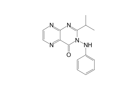 3-Anilino-2-isopropylpteridin-4(3H)-one