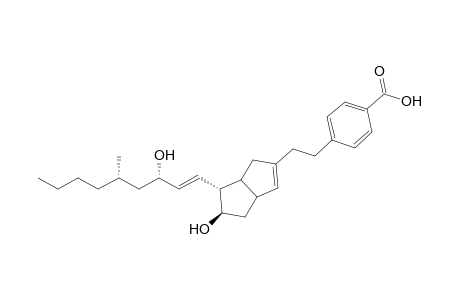 4-[2-[(3aS,5R,6R,6aS)-5-hydroxy-6-[(E,3S,5S)-3-hydroxy-5-methyl-non-1-enyl]-1,3a,4,5,6,6a-hexahydropentalen-2-yl]ethyl]benzoic acid