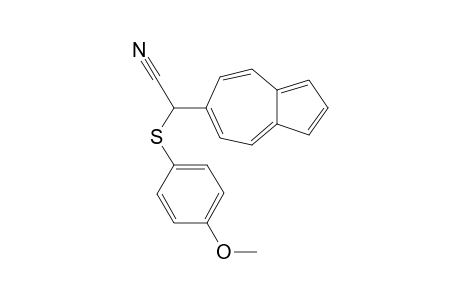 6-[Cyano(4'-methoxyphenylthio}methyl]azulene
