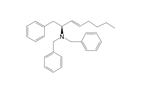 (2S,E)-N,N-Dibenzyl-1-phenyloct-3-en-2-amine