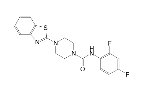 1-piperazinecarboxamide, 4-(2-benzothiazolyl)-N-(2,4-difluorophenyl)-