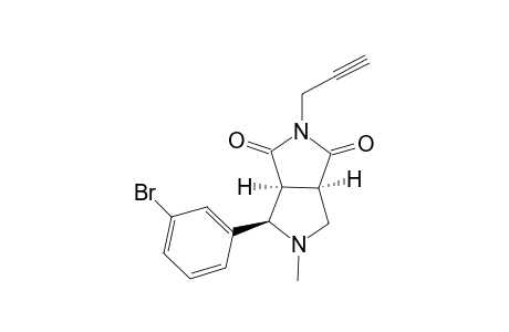 exo-5-Methyl-4-(3-bromophenyl)-2-prop-2-ynyl-1,3,3a.alpha.,4.alpha.,6.alpha..beta.,6a.alpha.-hexahydropyrrolo[3,4-c]pyrrole-1,3-dione
