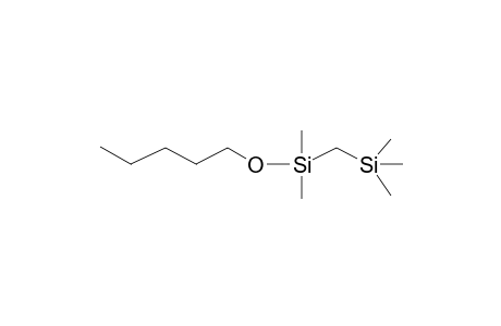 Dimethyl(pentyloxy)[(trimethylsilyl)methyl]silane