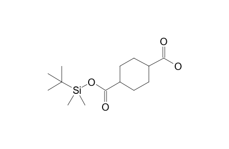 cis-1,4-Cyclohexanedicarboxylic acid, mono(tert-butyldimethylsilyl) ester