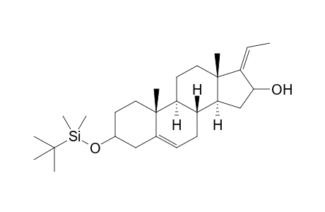 3-{[(t-Butyl)dimethylsilyl]oxy}-pregna-5,17(20)-dien-16-ol