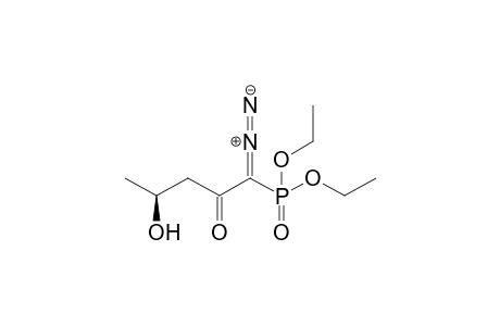Diethyl (4S)-1-Diazo-4-hydroxy-2-oxopentylphosphonate