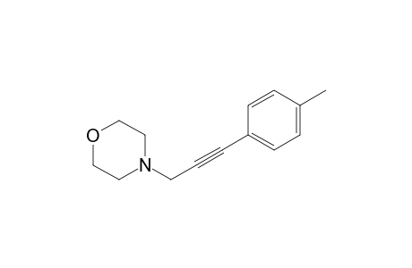4-[3-(p-tolyl)prop-2-ynyl]morpholine