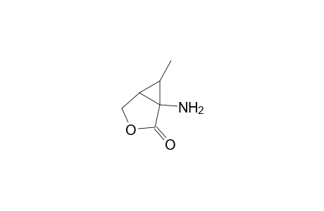 1-Amino-6-methyl-2-oxo-3-oxabicyclo[3.1.0]hexane Hydrochloride