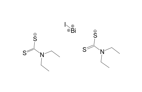 N,N-diethylcarbamodithioate; dihydrido(iodo)bismuth(2+)