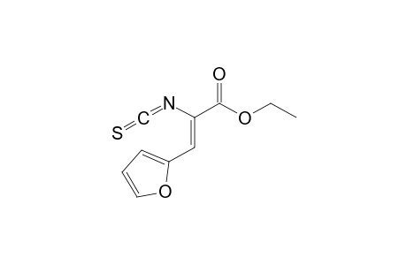 (Z)-3-(2-furanyl)-2-isothiocyanato-2-propenoic acid ethyl ester