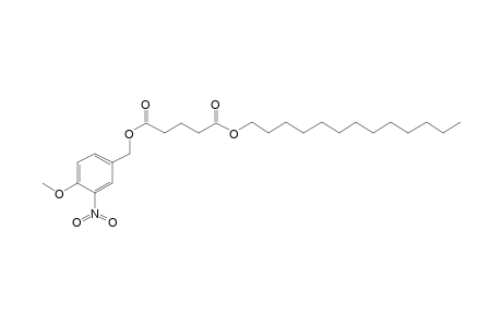 Glutaric acid, 3-nitro-4-methoxybenzyl tridecyl ester