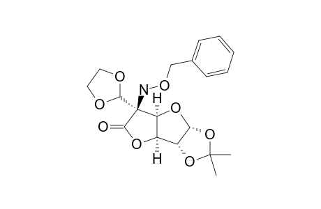 5-C-(O-BENZYLHYDROXYLAMINE)-5-C-(1,3-DIOXOLAN-2-YL)-5-DEOXY-1,2-O-ISOPROPILIDENE-BETA-L-IDOFURANOSE-3,6-LACTONE