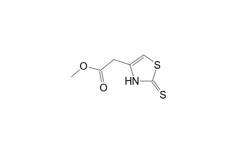 4-Thiazoleacetic acid, 2,3-dihydro-2-thioxo-, methyl ester
