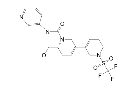 (R)-6-(HYDROXYMETHYL)-N-(PYRIDIN-3-YL)-1'-(TRIFLUOROMETHYLSULFONYL)-1',2',5,5',6,6'-HEXAHYDRO-3,3'-BIPYRIDINE-1(2H)-CARBOXAMIDE