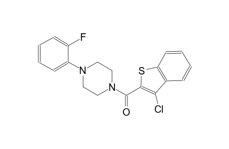 1-[(3-chloro-1-benzothien-2-yl)carbonyl]-4-(2-fluorophenyl)piperazine