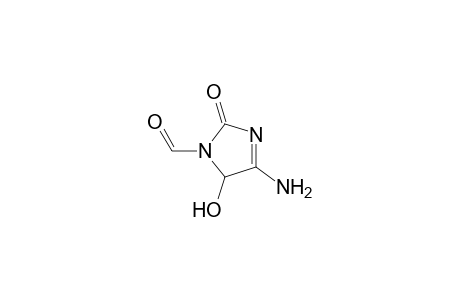 4-amino-5-hydroxy-2-keto-3-imidazoline-1-carbaldehyde