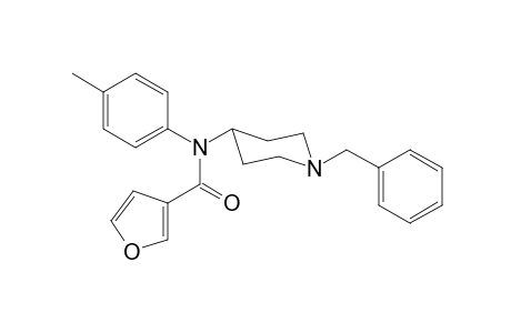 N-(1-Benzylpiperidin-4-yl)-N-(4-methylphenyl)furan-3-carboxamide