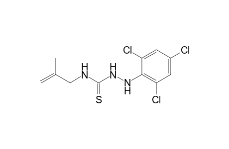 N-(2-methylallyl)-2-(2,4,6-trichlorophenyl)hydrazinecarbothioamide