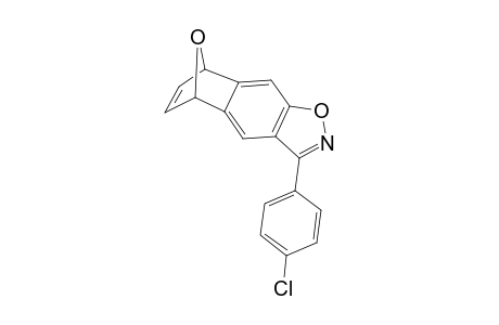 3-(4-Chlorophenyl)-5,8-dihydro-5,8-epoxynaphth[2,3-d]isoxazole