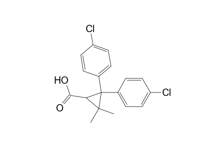 Cyclopropanecarboxylic acid, 2,2-bis(4-chlorophenyl)-3,3-dimethyl-