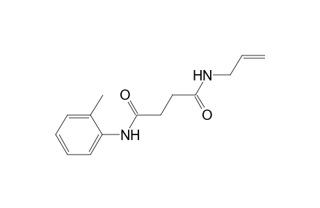 Butanediamide, N-allyl-N'-(2-tolyl)-
