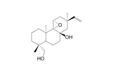 8-Alpha,19-Dihydroxy-9-alpha,10-.alpha.-epoxy-13-epi-(ent)-pimara-15-ene