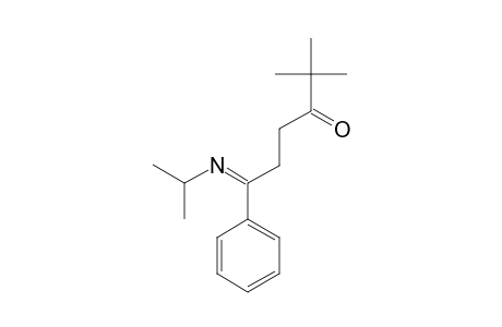 Z-N-(2,2-DIMETHYL-3-OXO-6-PHENYL-6-HEXYLIDENE)-ISOPROPYLAMINE