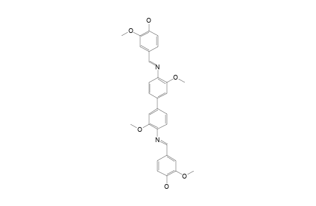 N,N'-BIS-(4-HYDROXY-3-METHOXYBENZYLIDENE)-ORTHO-DIANISIDINE