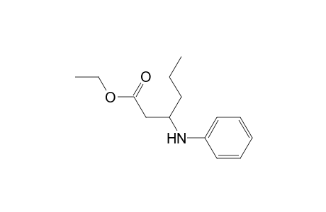 Ethyl 3-anilinohexanoate