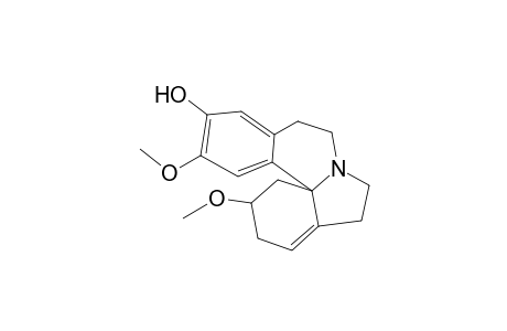 Erythrinan-16-ol, 1,6-didehydro-3,15-dimethoxy-, (3.beta.)-