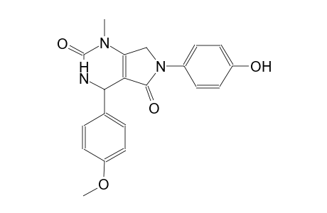 1H-pyrrolo[3,4-d]pyrimidine-2,5-dione, 3,4,6,7-tetrahydro-6-(4-hydroxyphenyl)-4-(4-methoxyphenyl)-1-methyl-