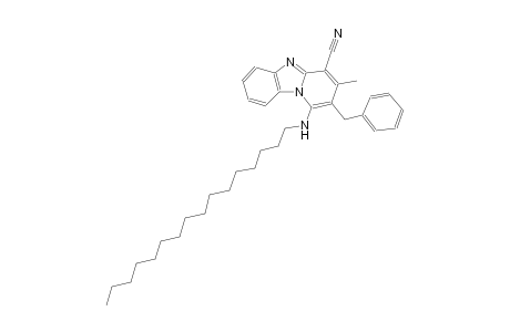 2-benzyl-1-(hexadecylamino)-3-methylpyrido[1,2-a]benzimidazole-4-carbonitrile