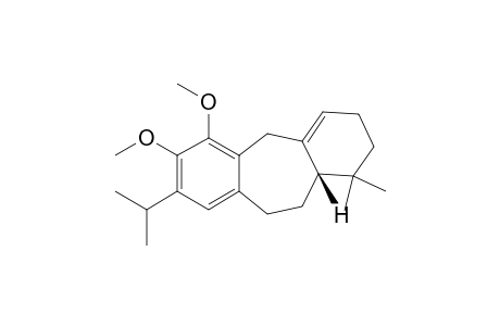1H-Dibenzo[a,d]cycloheptene, 2,3,5,10,11,11a-hexahydro-6,7-dimethoxy-1,1-dimethyl-8-(1-methylethyl)-, (S)-