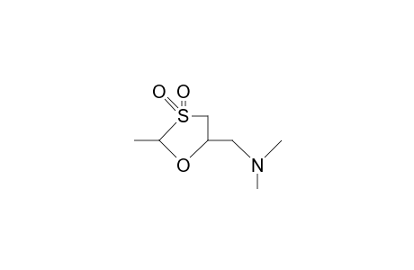 N,N,cis-2-Trimethyl-3,3-dioxo-1,3-oxathiolane-5-methanamine