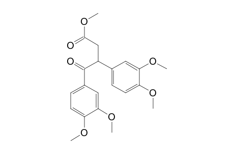 Methyl 3,4-Bis(3,4-dimethoxyphenyl)4-oxobutanoate