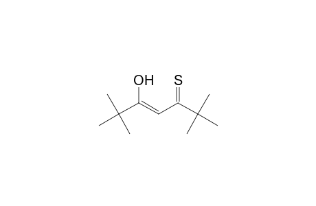 2,2,6,6-Tetramethyl-3-thio-4-hepten-5-ol