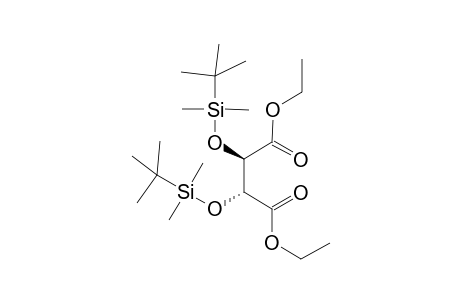 (2R,3R)-2,3-Bis-(tert-butyl-dimethyl-silanyloxy)-succinic acid diethylester