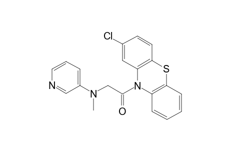 Ethanone, 1-(2-chloro-10H-phenothiazin-10-yl)-2-(methyl)(3-pyridyl)amino-