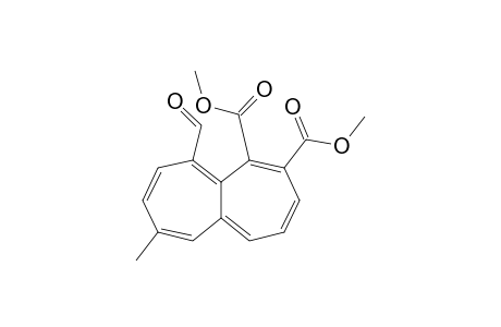 Dimethyl 6-formyl-9-methylheptalene-4,5-dicarboxylate