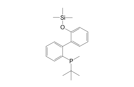 2'-[tert-Butyl(methyl)phosphanyl]-2-(trimethylsilyloxy)-1,1'-biphenyl
