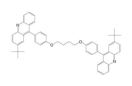 Acridine, 9,9'-[1,4-butanediylbis(oxy-4,1-phenylene)]bis[2-(1,1-dimethylethyl)-